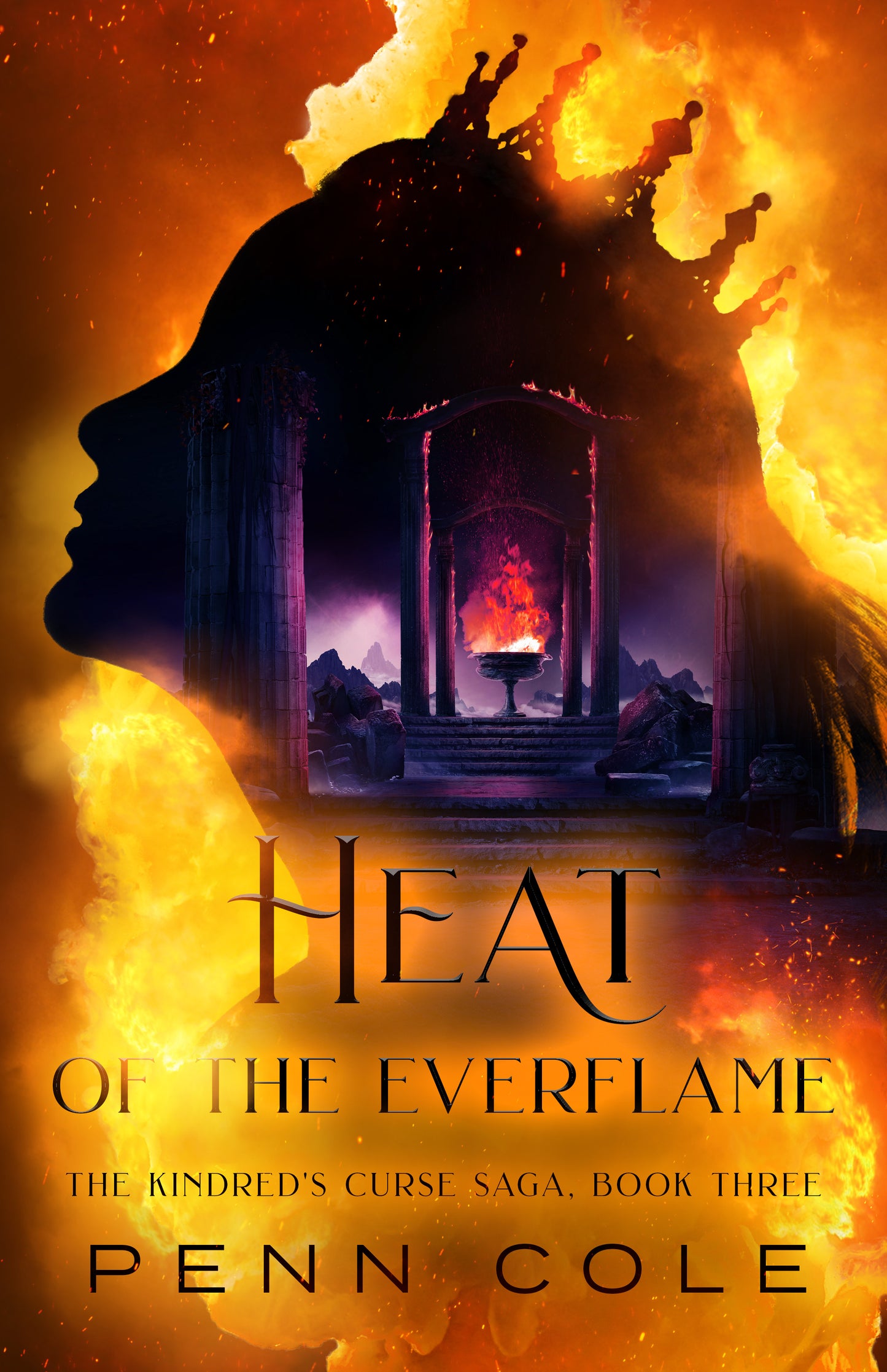 Heat of the Everflame; Penn Cole | Paperback edition (Kindred's Curse book 3)