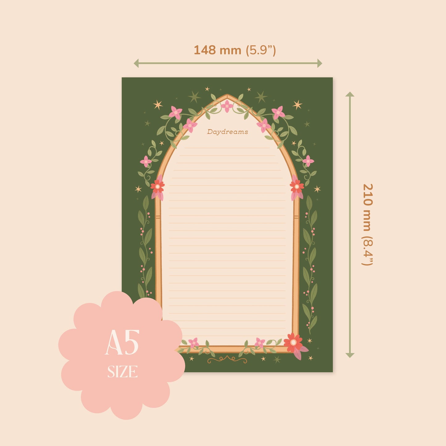 Daydreams Notepad | Fantasy Book Stationery Gifts