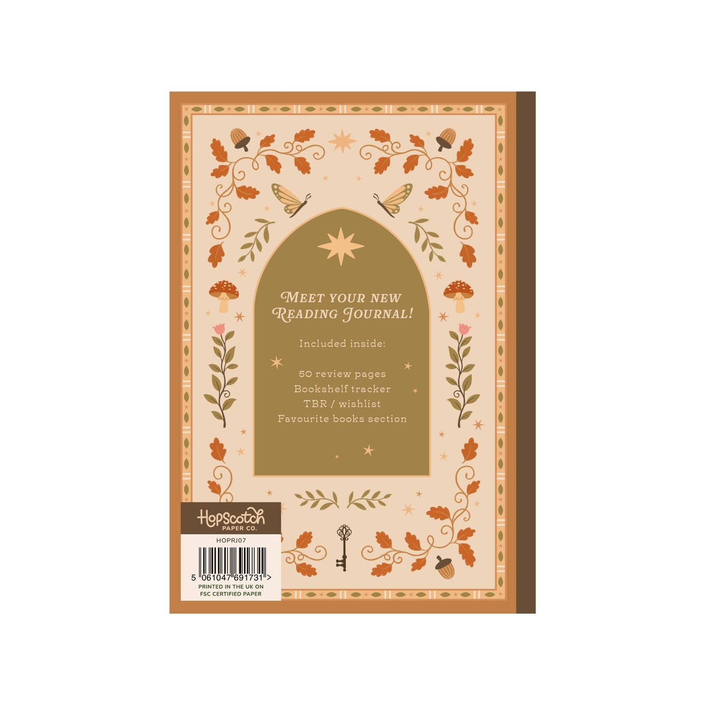 Cosy Season Reading Journal | Book Review Notebook
