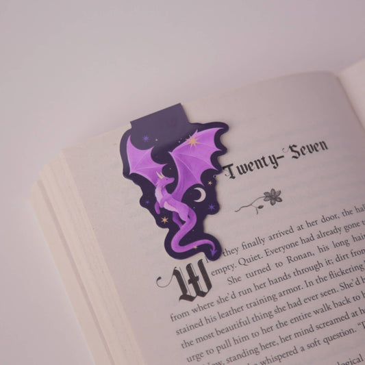 Fantasy Dragon Magnetic Bookmark | Romantasy Reader Gift