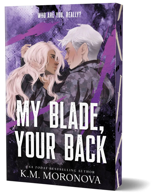My Blade, Your Back; K. M. Moronova | Paperback Sprayed Edge Deluxe Edition