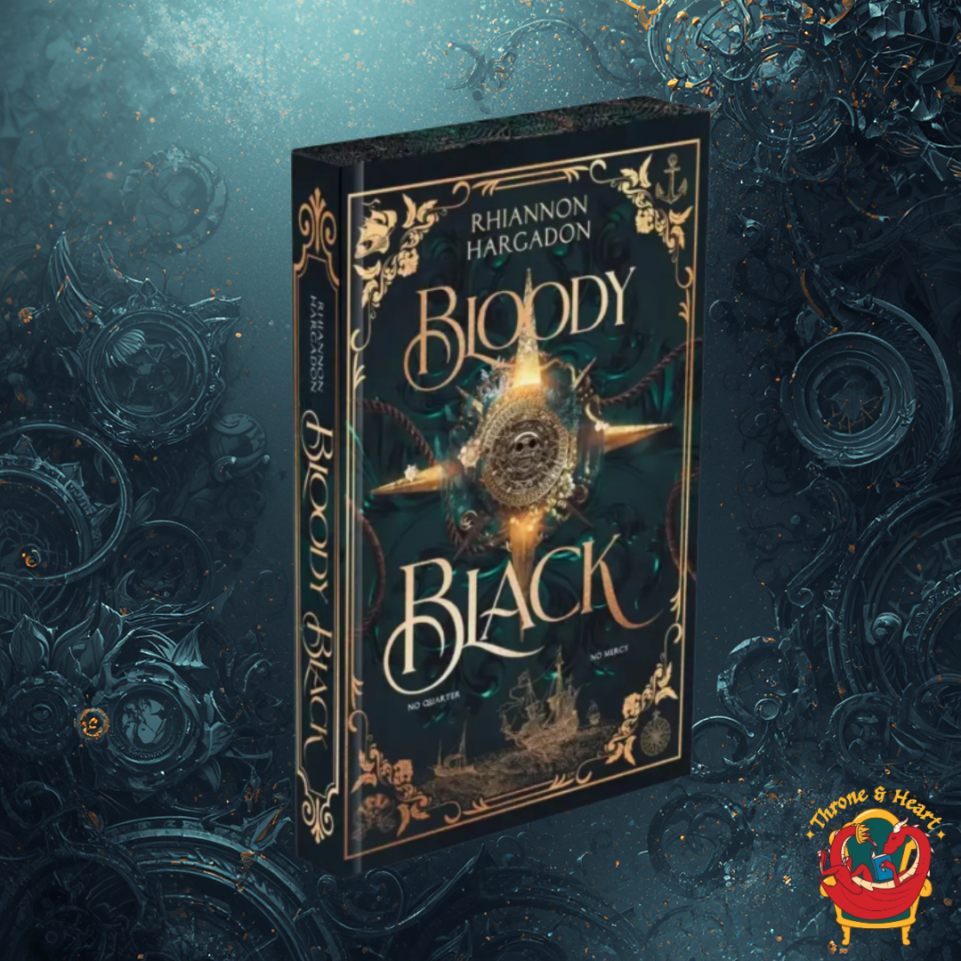 Bloody Black; Rhiannon Gardon | Paperback Sprayed Edge Edition with Artwork and Signed Bookplate