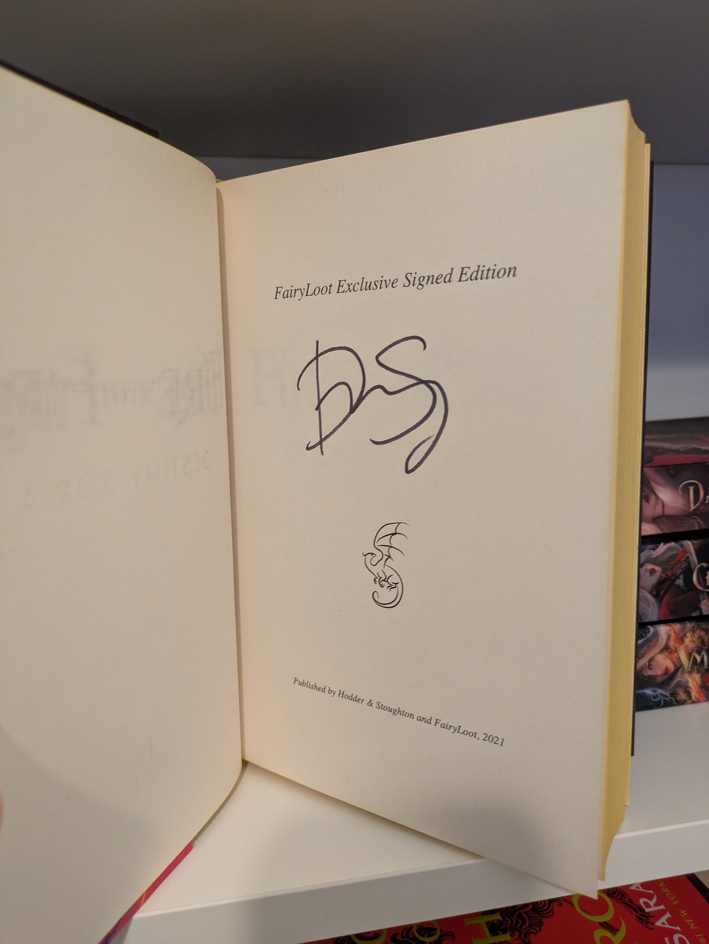 Fire with Fire; Destiny Soria (Fairyloot special edition)