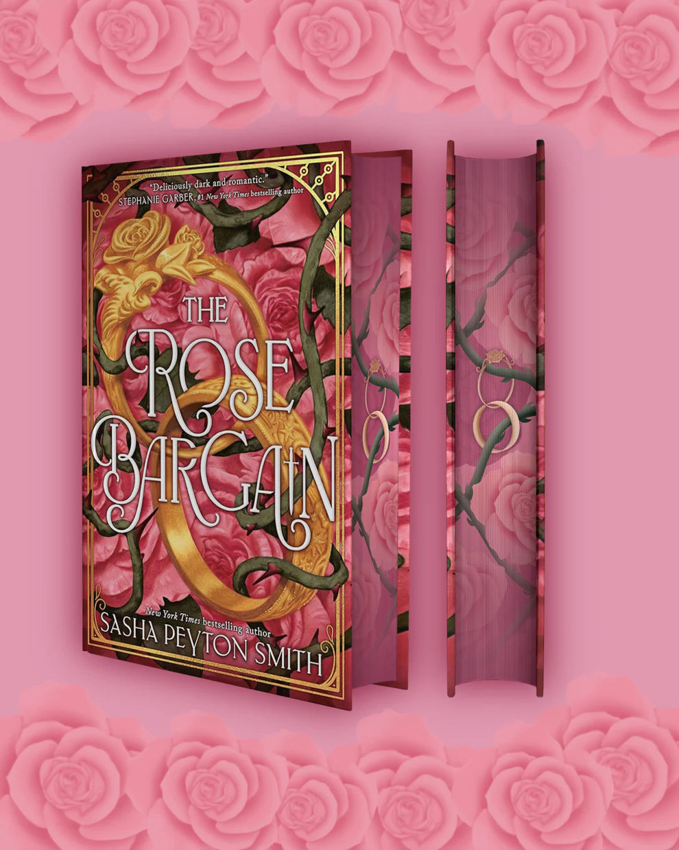 The Rose Bargain; Sasha Peyton-Smith | Perfectly Edged Sprayed Edge Hardcover Edition
