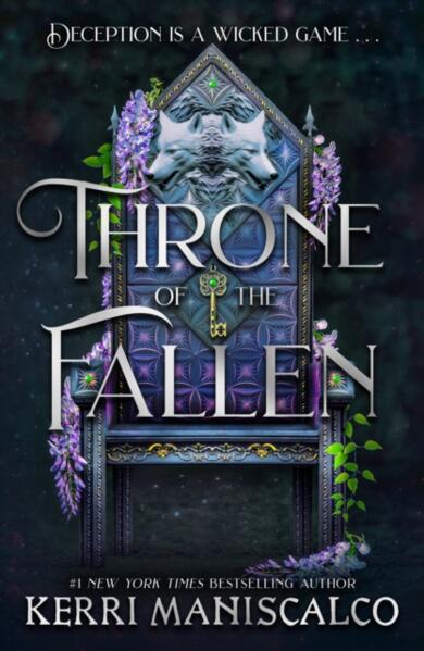Throne of the Fallen; Kerri Maniscalo| Paperback Edition (Prince of Sin Book 1)