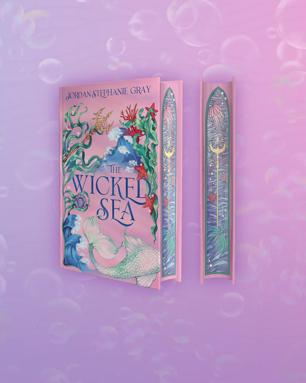 The Wicked Sea; Jordan Stephanie Grey | Perfectly Edged Sprayed Edge Hardcover Edition