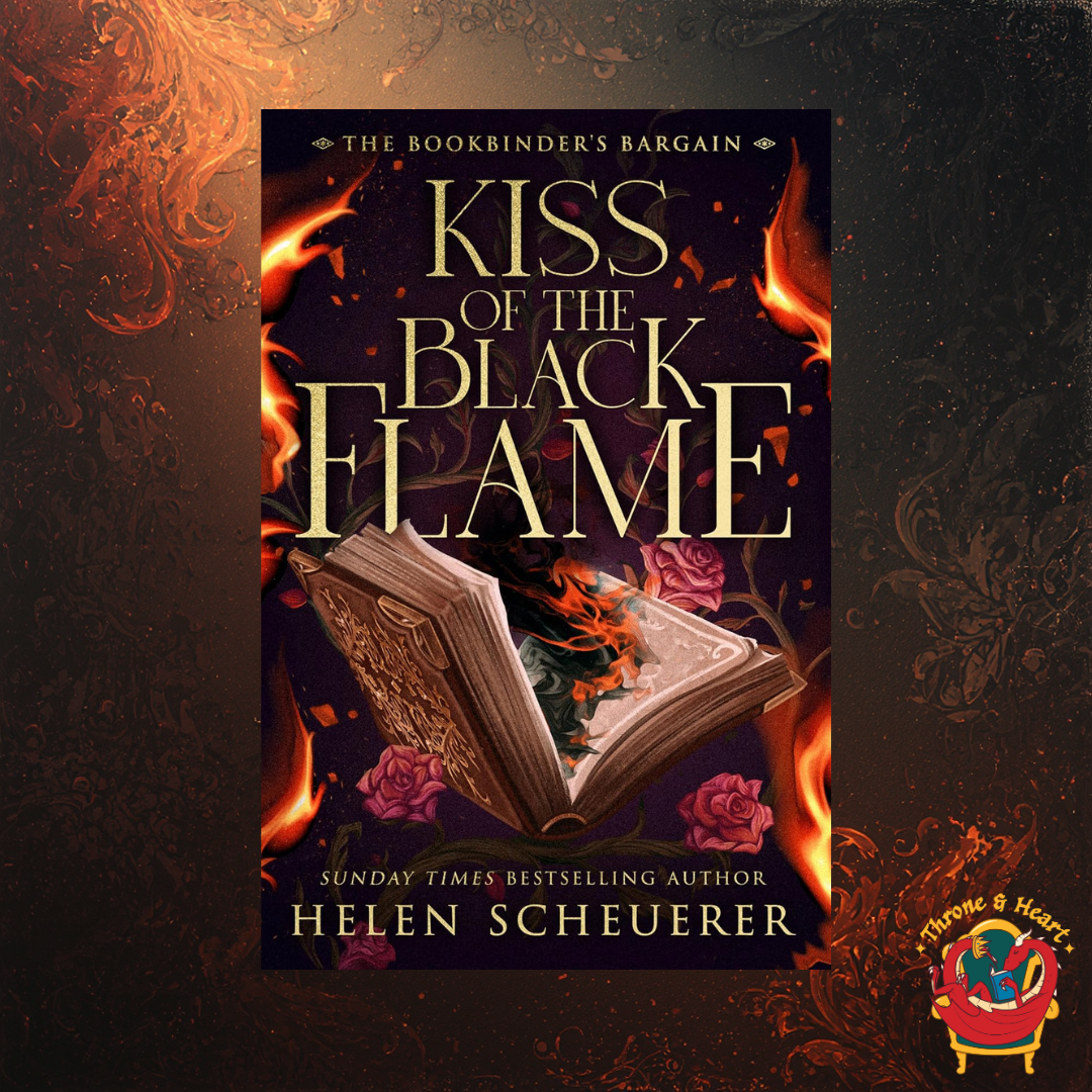 Kiss of the Black Flame; Helen Scheuerer | Hardcover Edition with Signed Bookplate and Artwork (pre-order)