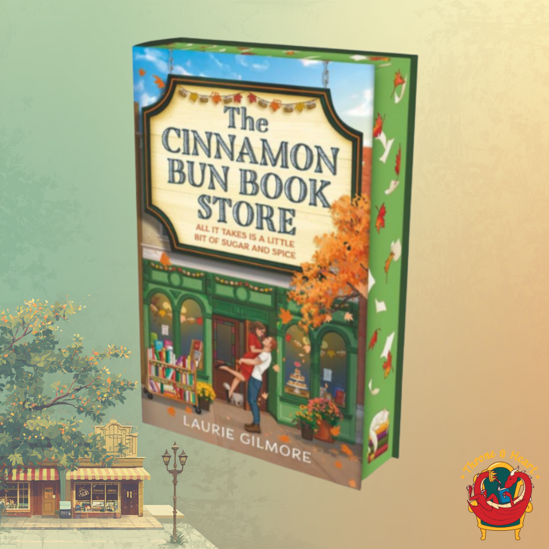 The Cinnamon Bun Book Store | Hardcover Sprayed Edge Edition (Dream Harbour Book 2) (pre-order)