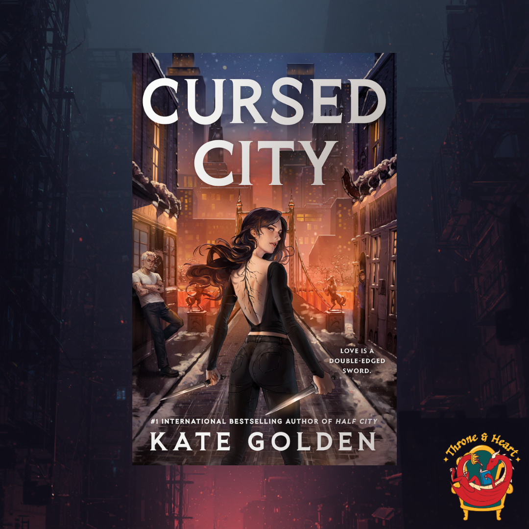 Cursed City; Kate Golden | Hardcover Edition (Harker Academy Book 2) (pre-order)