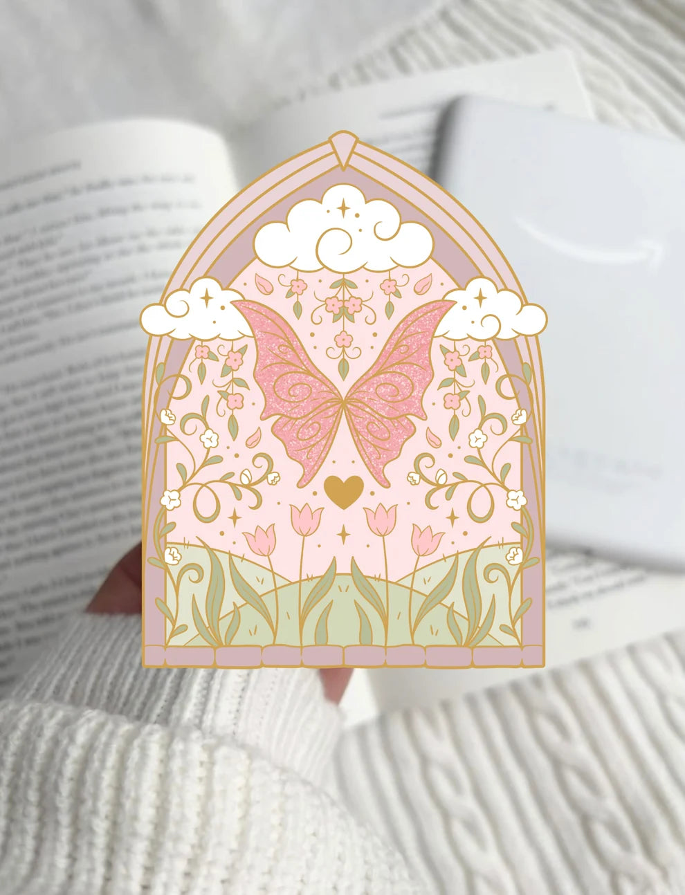 Garden Fairy E-Reader Grip | Reader Gift Kindle Accessory