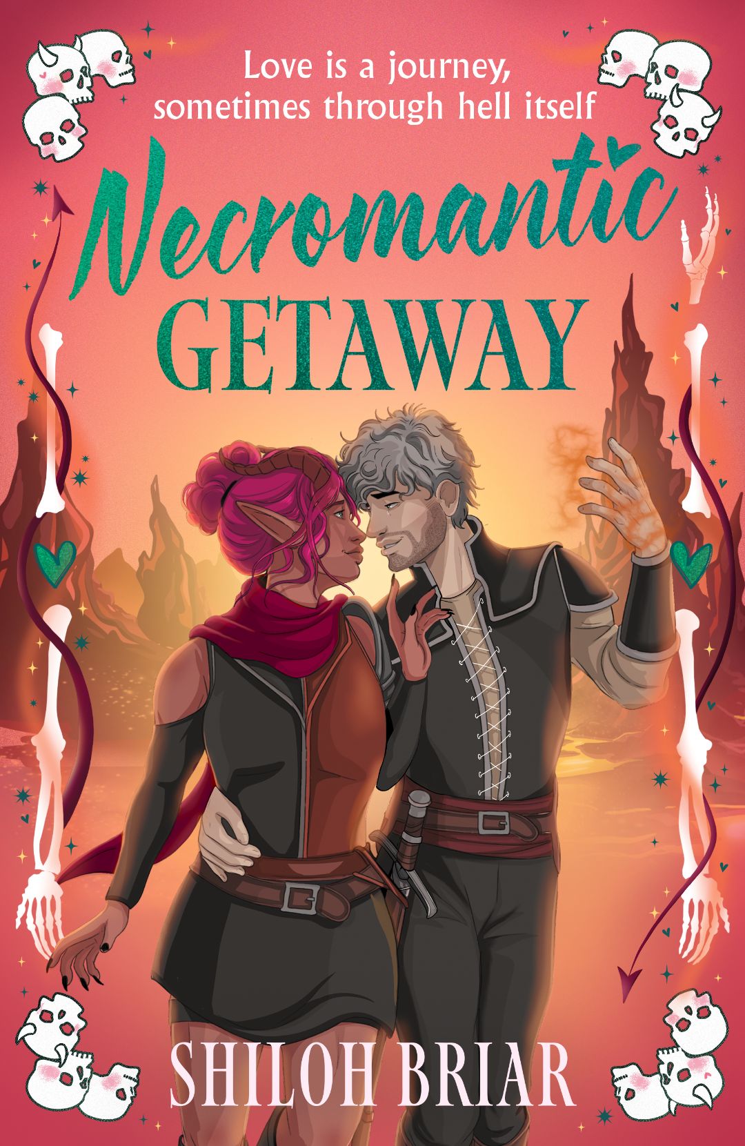 Necromantic Getaway; Shiloh Briar | Hardcover Edition with Exclusive Artwork and Signed Bookplate (The Catseye Chronicles Book 2) (pre-order)