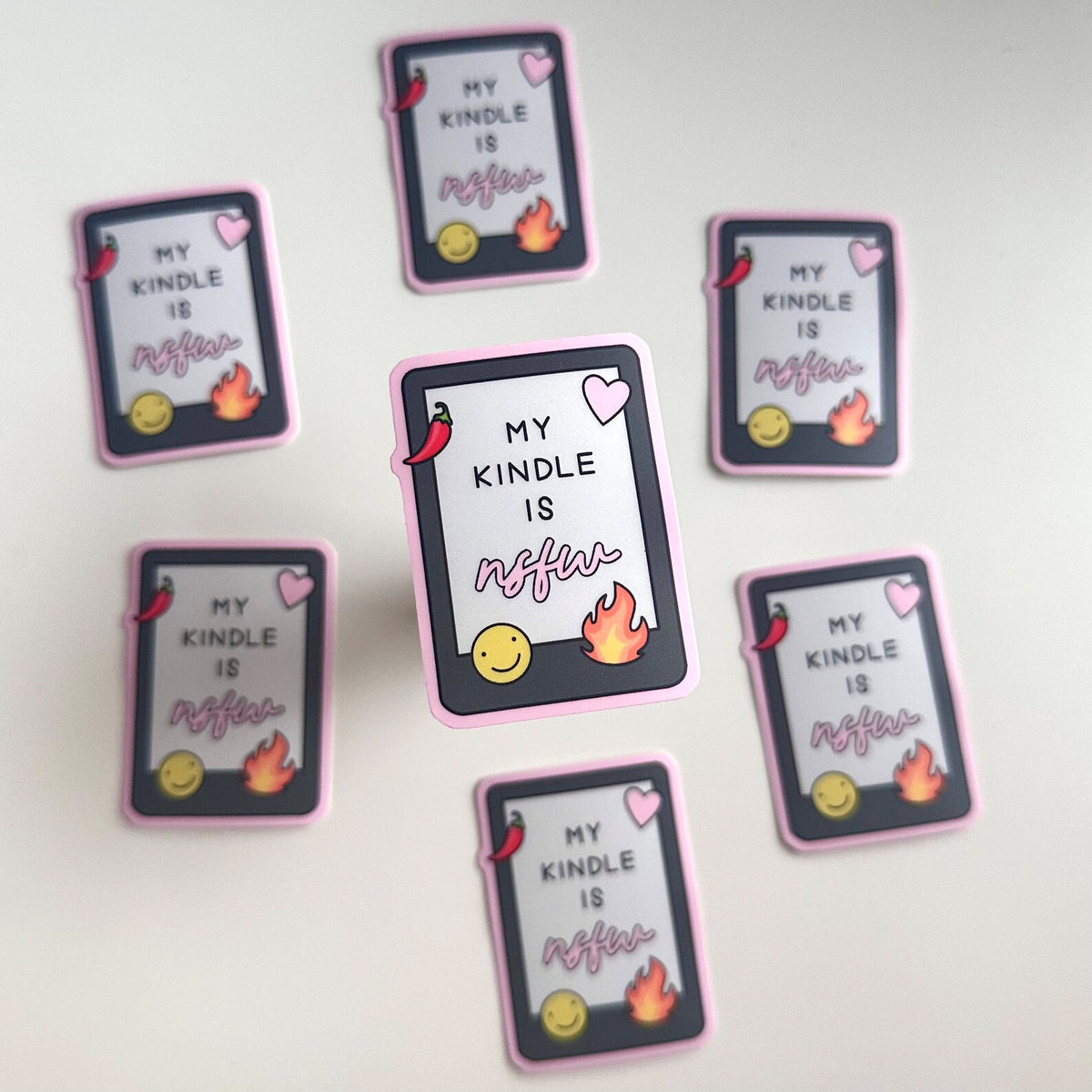 My Kindle is NSFW | Funny Reader Sticker