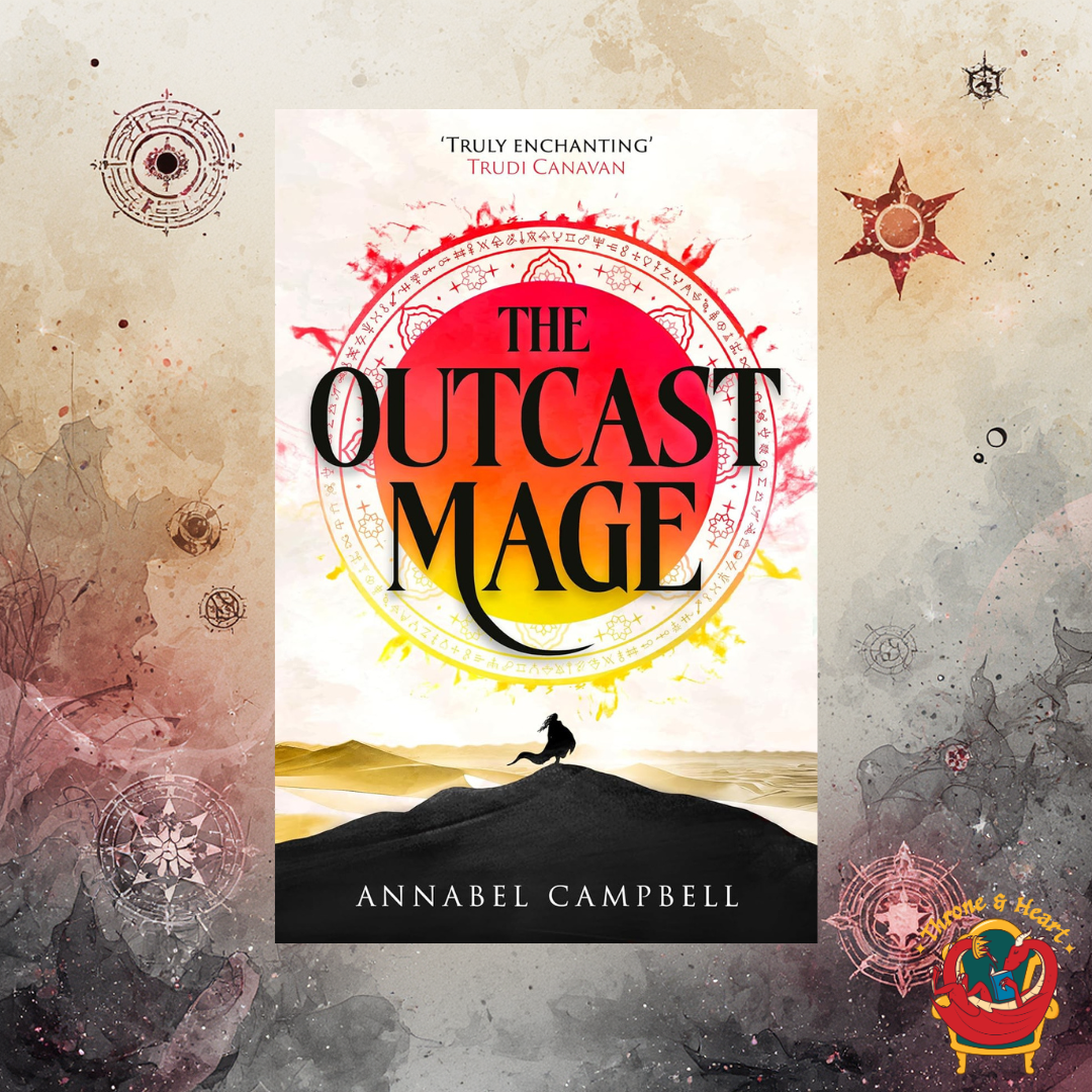 The Outcast Mage; Annabel Campbell | Paperback Edition (The Shattered Lands Book 1)