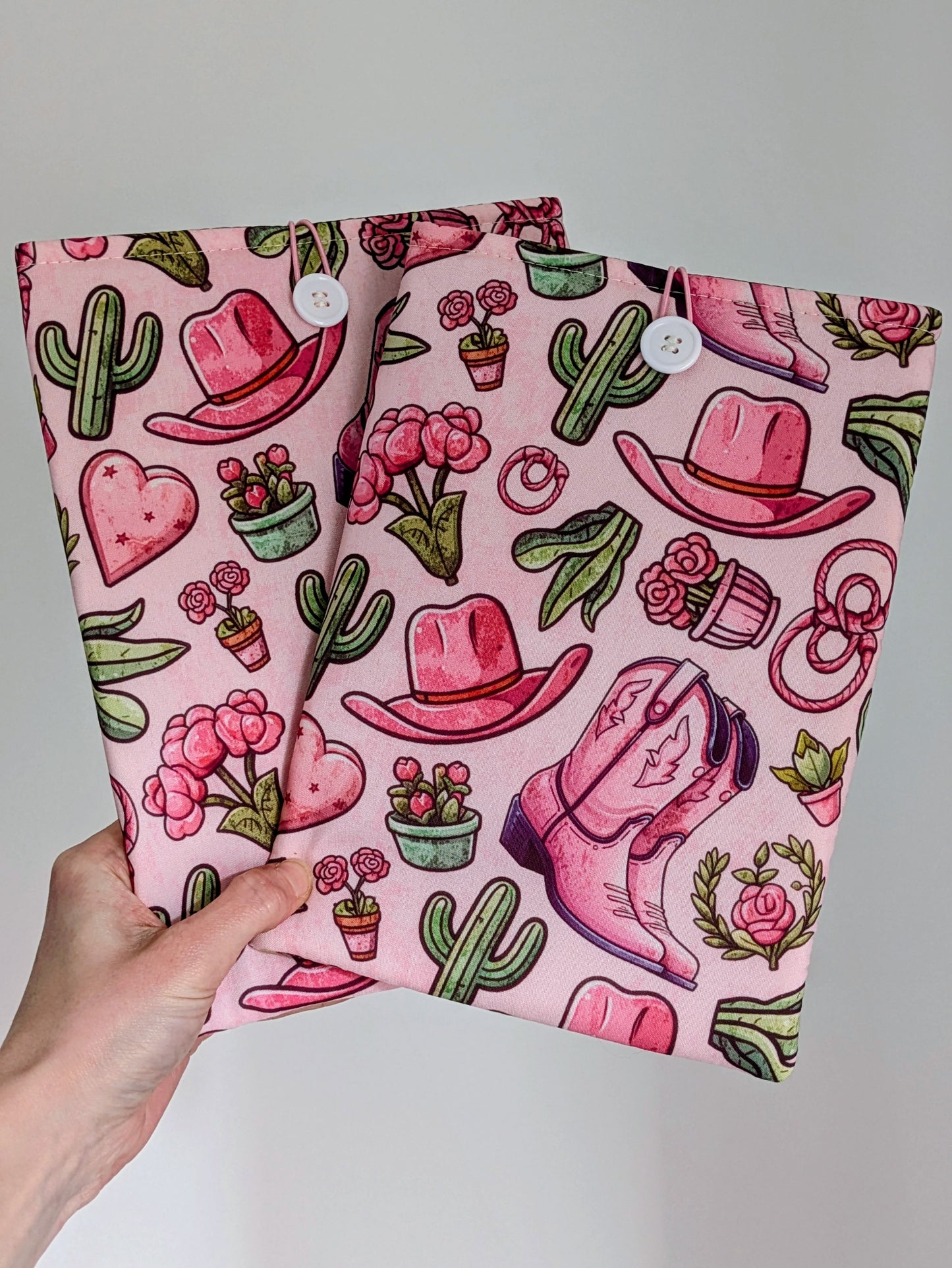 Cowboy Romance Book/Kindle Sleeve | Padded Protective Sleeve for Kindle or Book