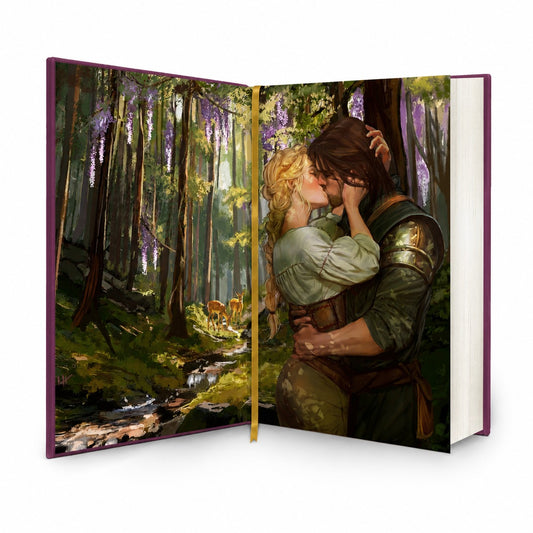 Kiss of the Black Flame; Helen Scheuerer | Hardcover Bookbinder's Edition (The Bookbinder's Bargain Book 1)