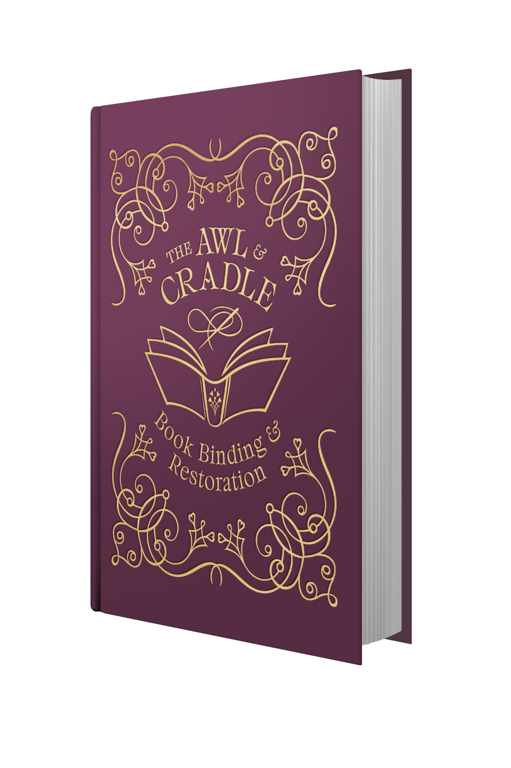 Kiss of the Black Flame; Helen Scheuerer | Hardcover Bookbinder's Edition with Signed Bookplate and Artwork (The Bookbinder's Bargain Book 1) (pre-order)