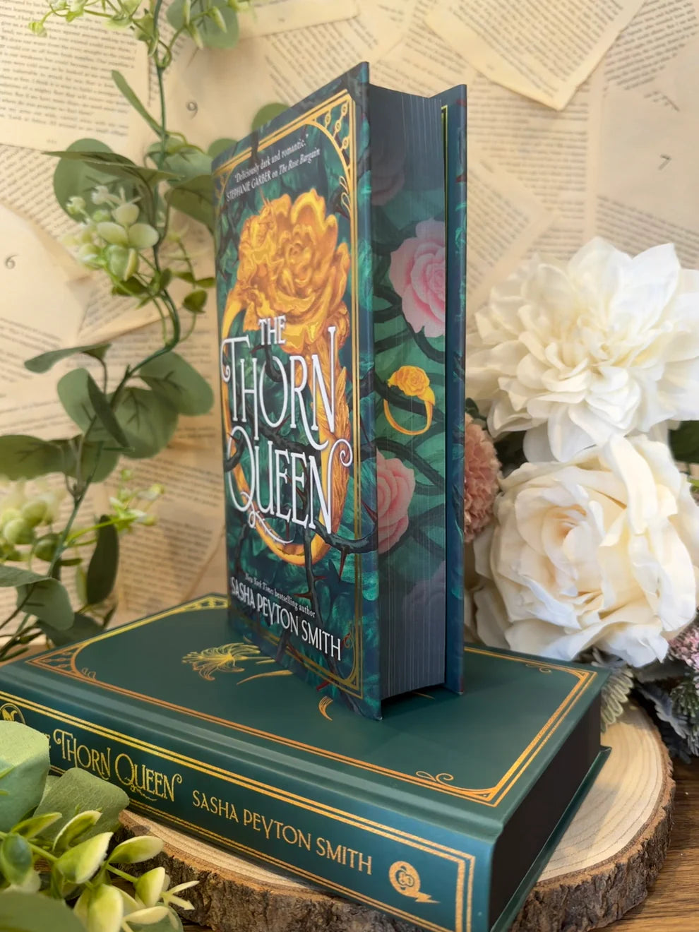 The Thorn Queen; Sasha Peyton-Smith | Perfectly Edged Sprayed Edge Hardcover Edition