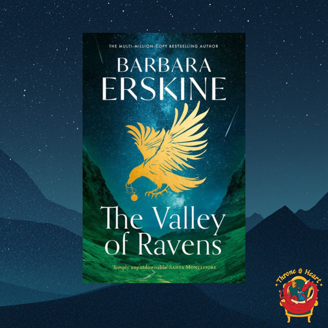 The Valley of Ravens; Barbara Erskine | Hardcover Edition (pre-order)
