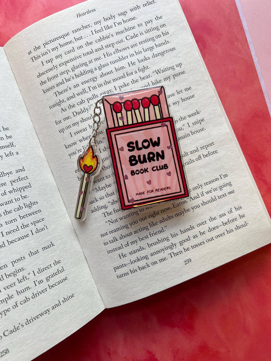 Slow Burn Kindle/Phone Grip Holder | Romance Romantasy Book Lover Gift