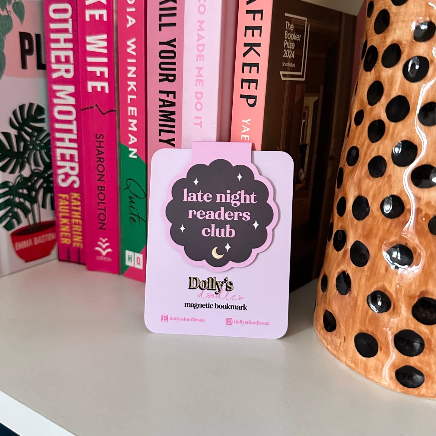 Late Night Readers Club | Magnetic Bookmark Reading Gift
