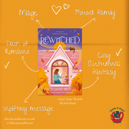 Rewitched; Lucy Jane Wood | Cosy and uplifting autumnal read