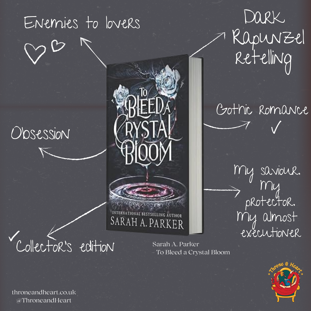 To Bleed a Crystal Bloom; Sarah A. Parker | Limited First Edition Collector's Edition
