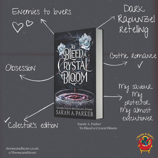 To Bleed a Crystal Bloom; Sarah A. Parker | Limited First Edition Collector's Edition