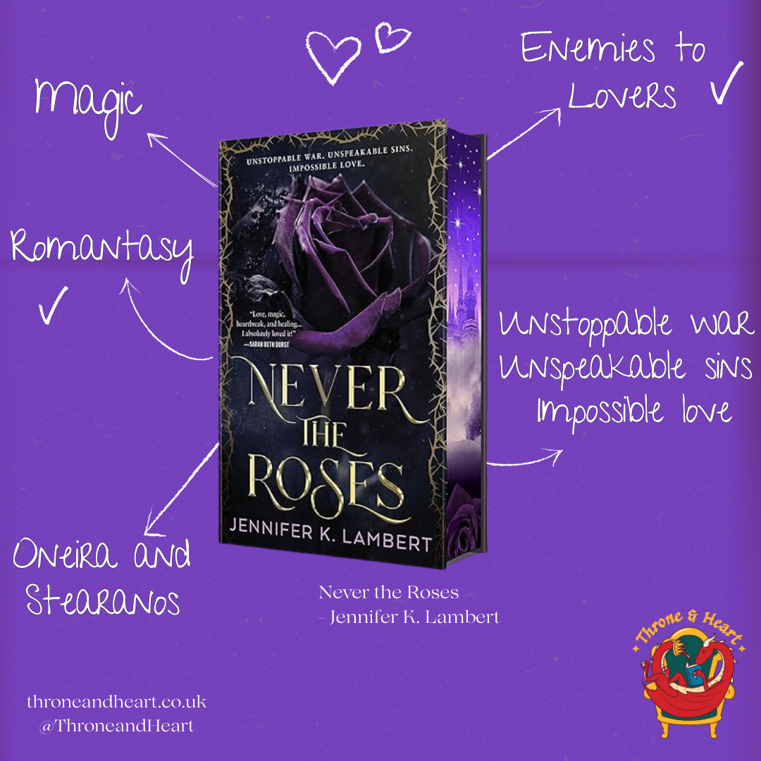 Never the Roses; Jennifer K. Lambert | Indie Sprayed Edge Special Edition