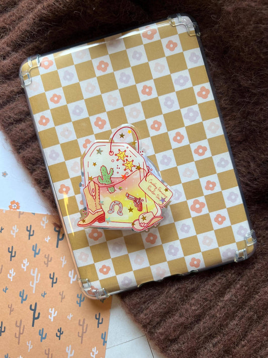 Cowboy Romance Kindle/Phone Holder | Booktok Cowboy Romance Lover Gift