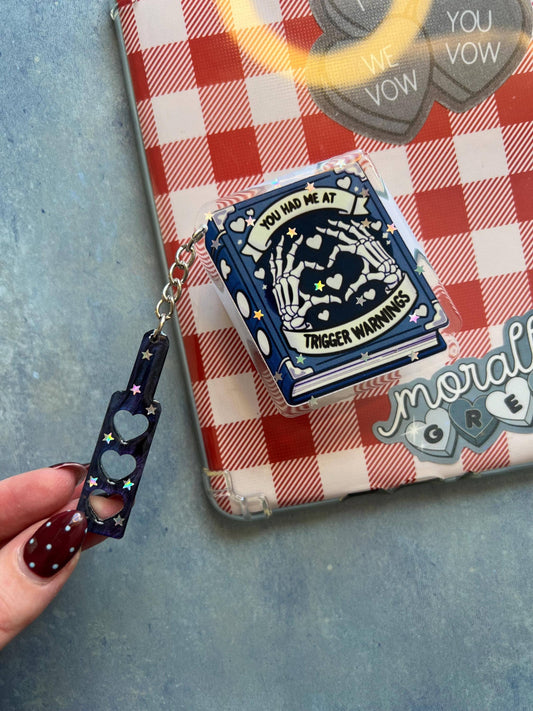 Dark Romance Kindle/Phone Holder | Reader Gift Accessory