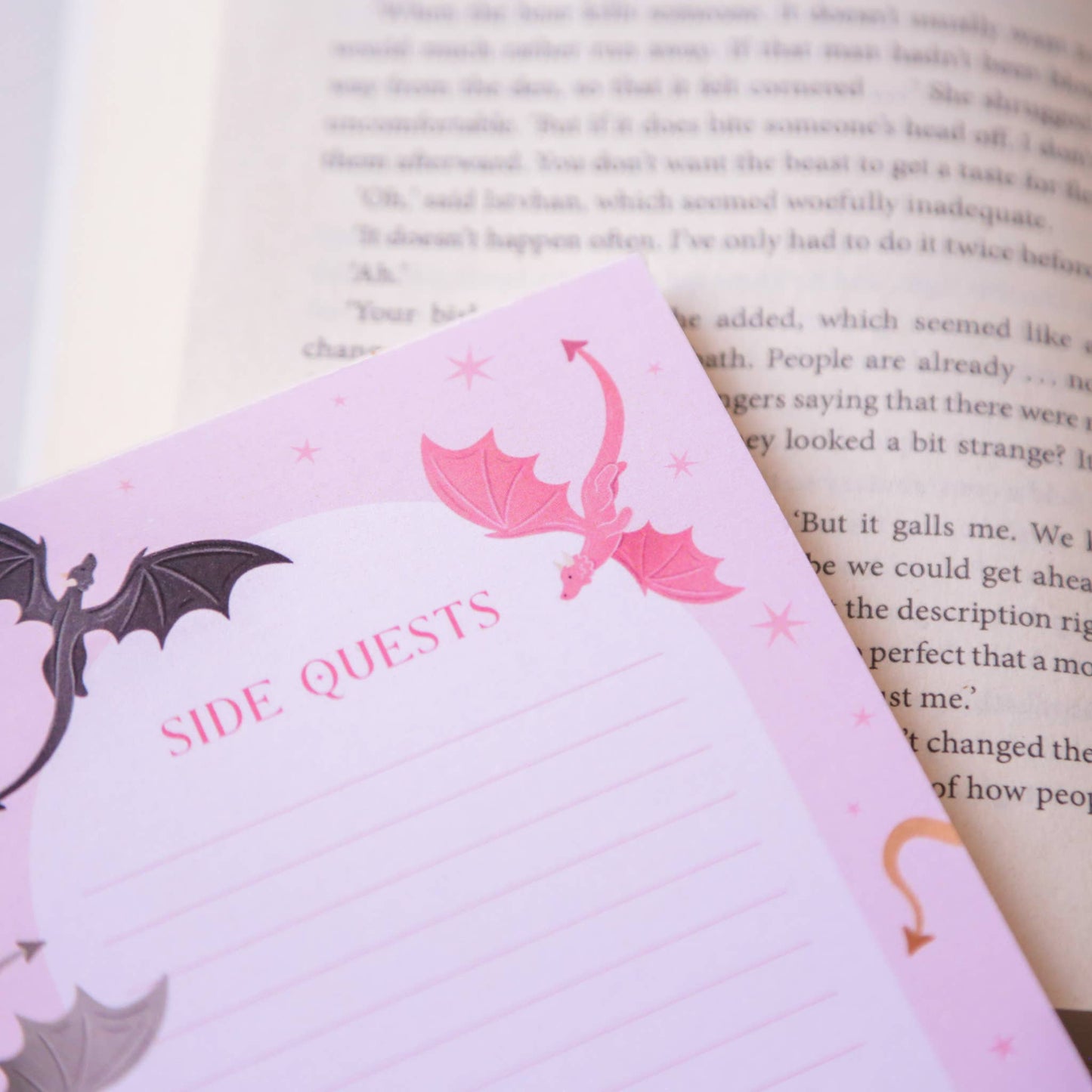 Side Quests List Pad | Fantasy Stationery Gifts