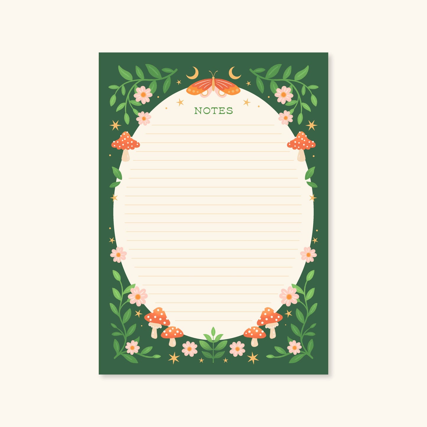 Forest Realm Notepad – Literature Stationery Gifts