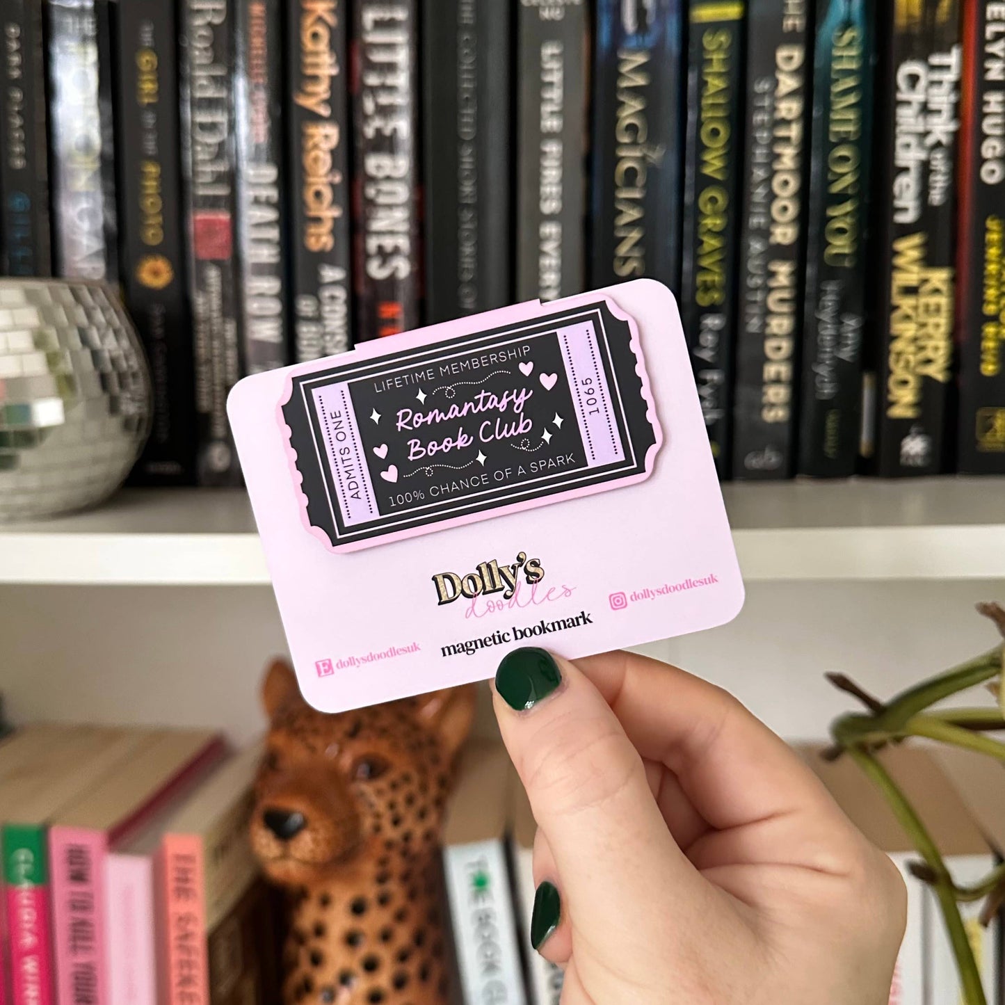 Romantasy Ticket | Magnetic Bookmark Reading Gift Fantasy