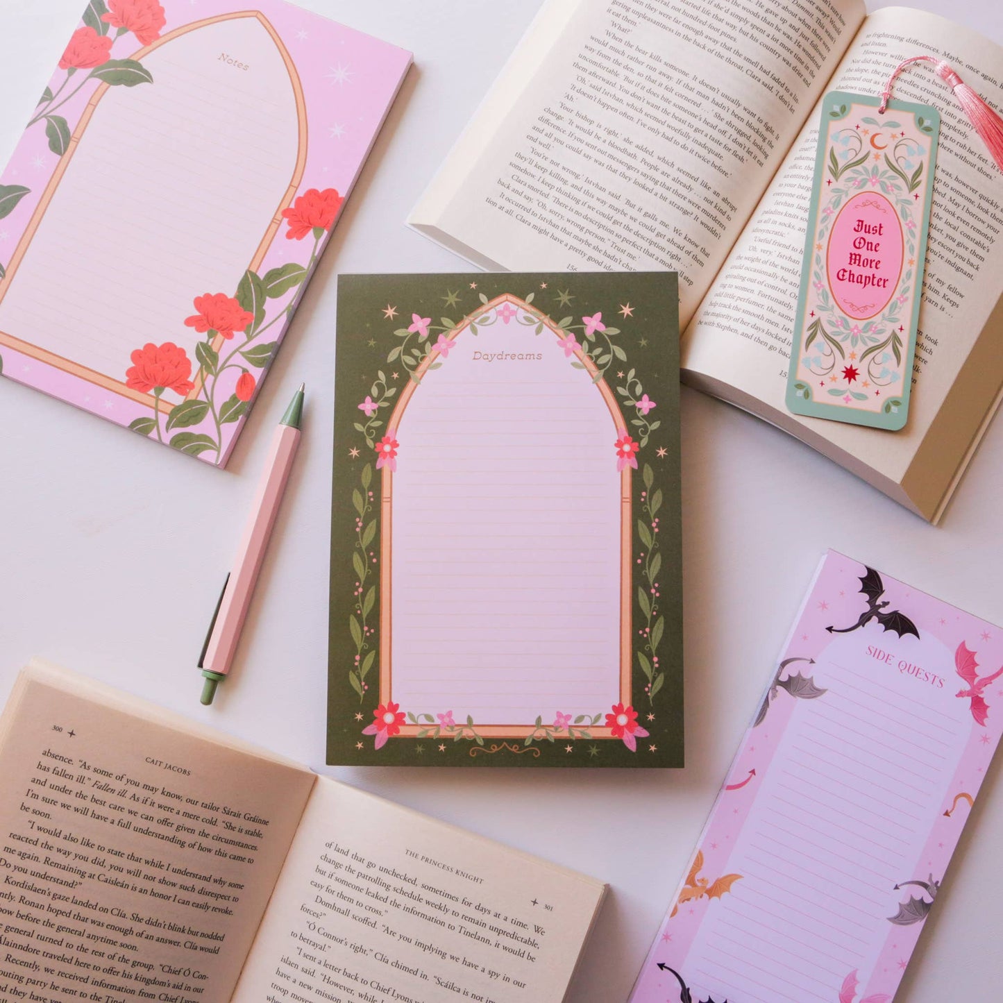 Daydreams Notepad | Fantasy Book Stationery Gifts