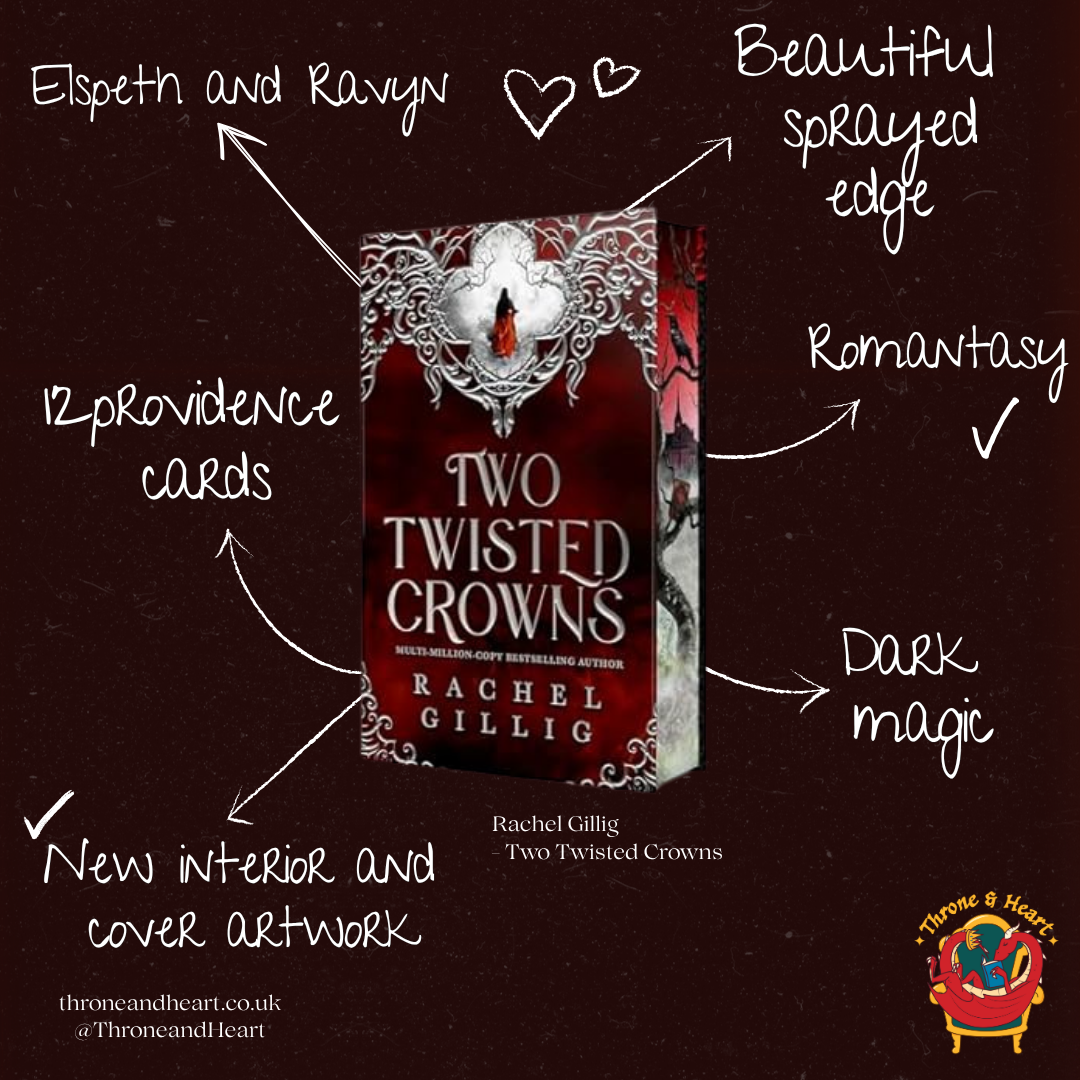 Two Twisted Crowns; Rachel Gillig | Deluxe Sprayed Edge Hardcover Edition (The Shepherd King Book 1)