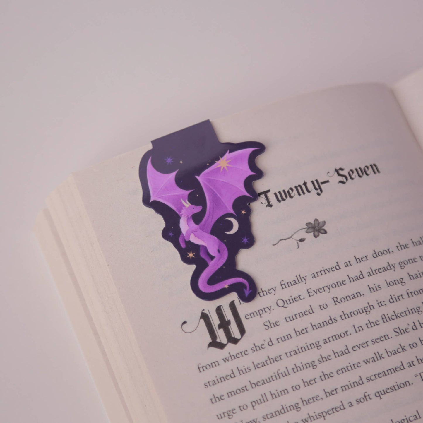 Fantasy Dragon Magnetic Bookmark | Romantasy Reader Gift