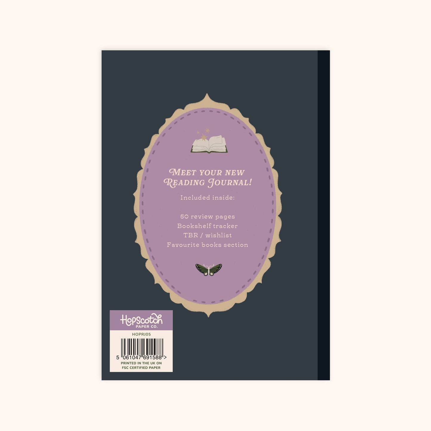 Whimsy Witch Reading Journal | Book Review Notebook