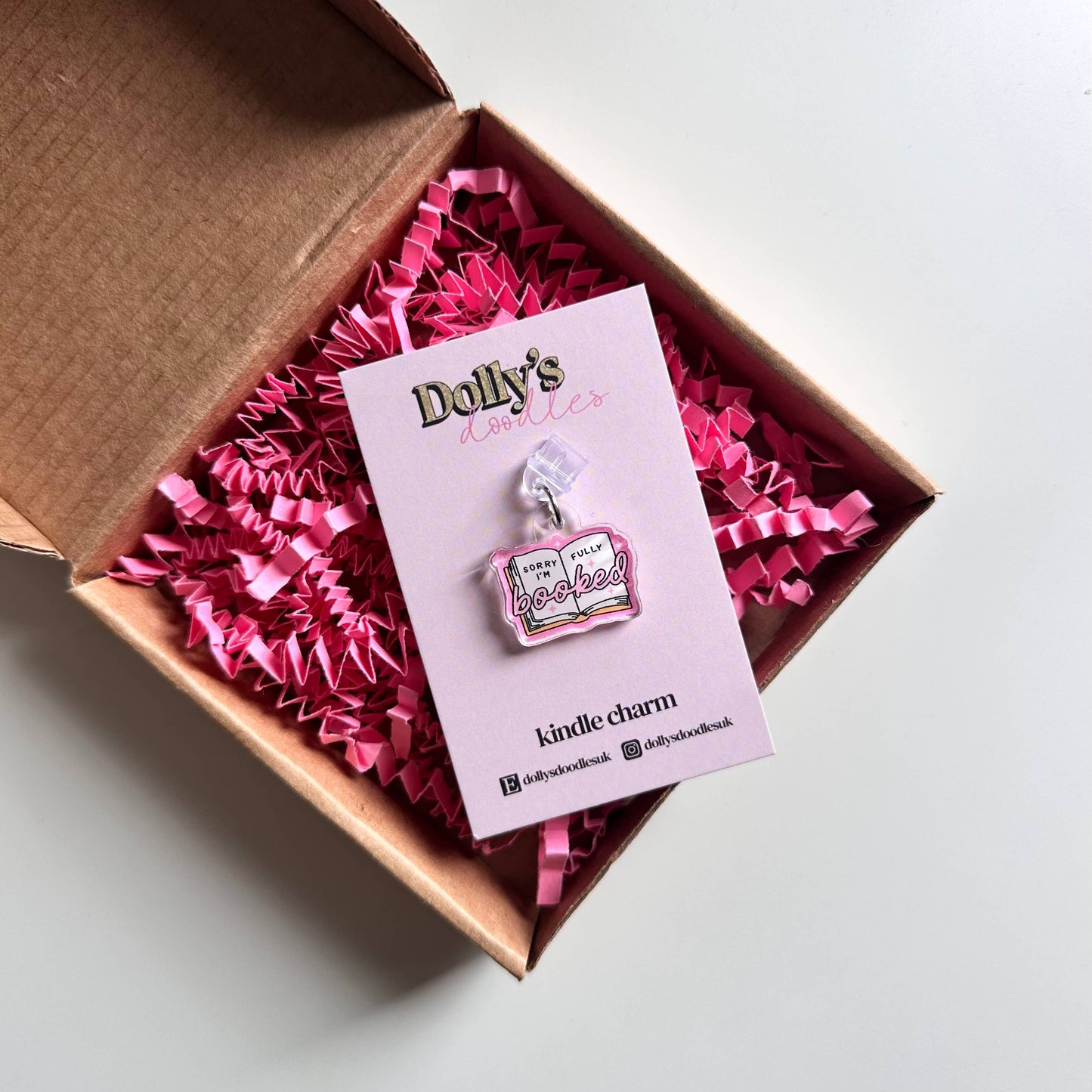Sorry I’m Fully Booked | Kindle Charm Reader Gift