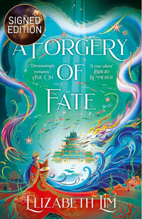 A Forgery of Fate; Elizabeth Lim | Hardcover Signed Edition
