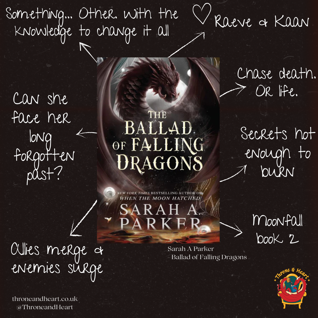 Ballad of Falling Dragons; Sarah A Parker | Hardback Edition