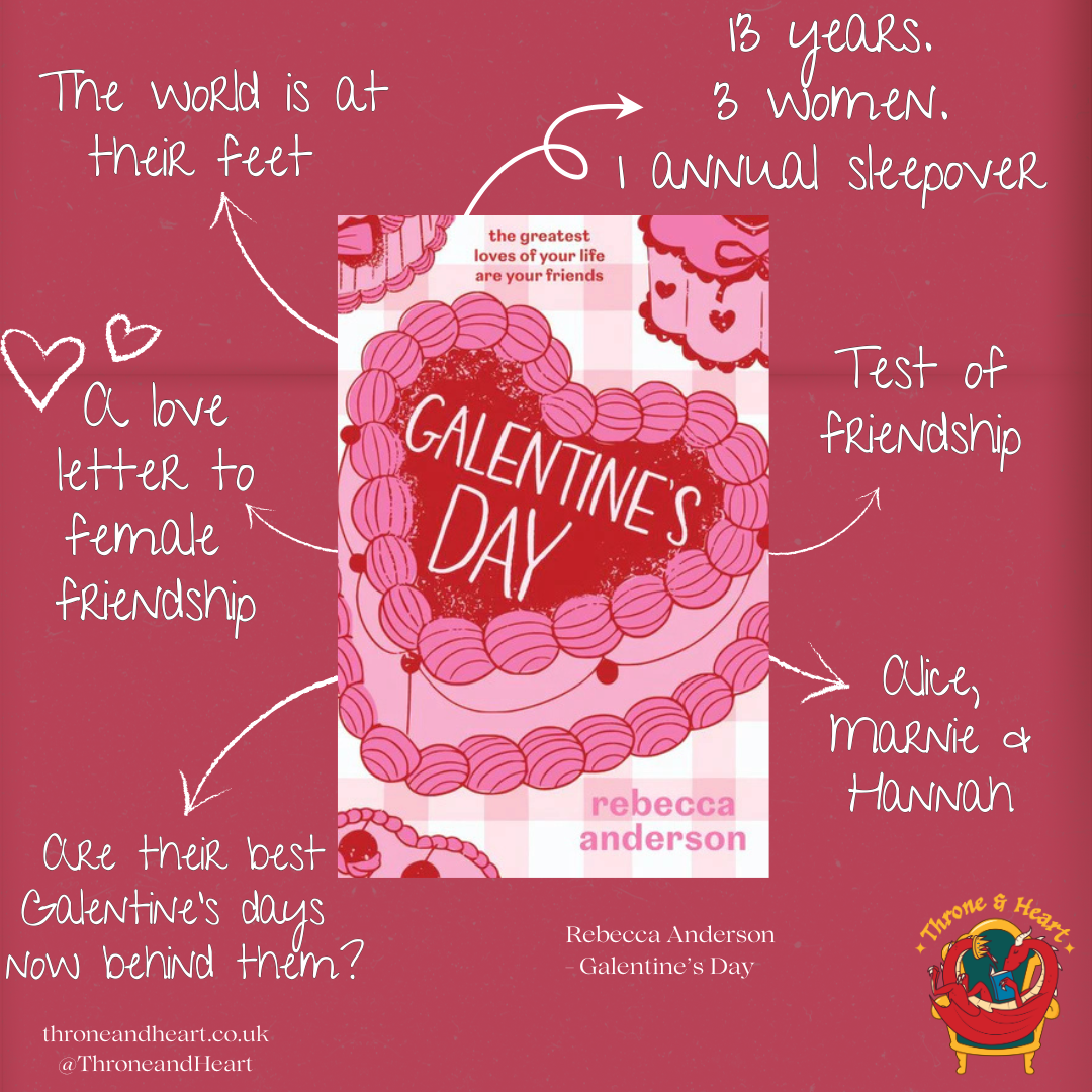Galentine's Day; Rebecca Anderson | Signed Bookplate and Matching Bookmark Paperback Edition