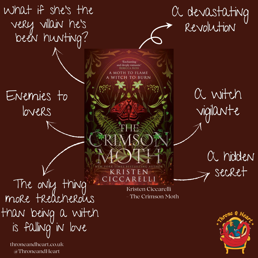 The Crimson Moth; Kristen Ciccarelli | Paperback Edition