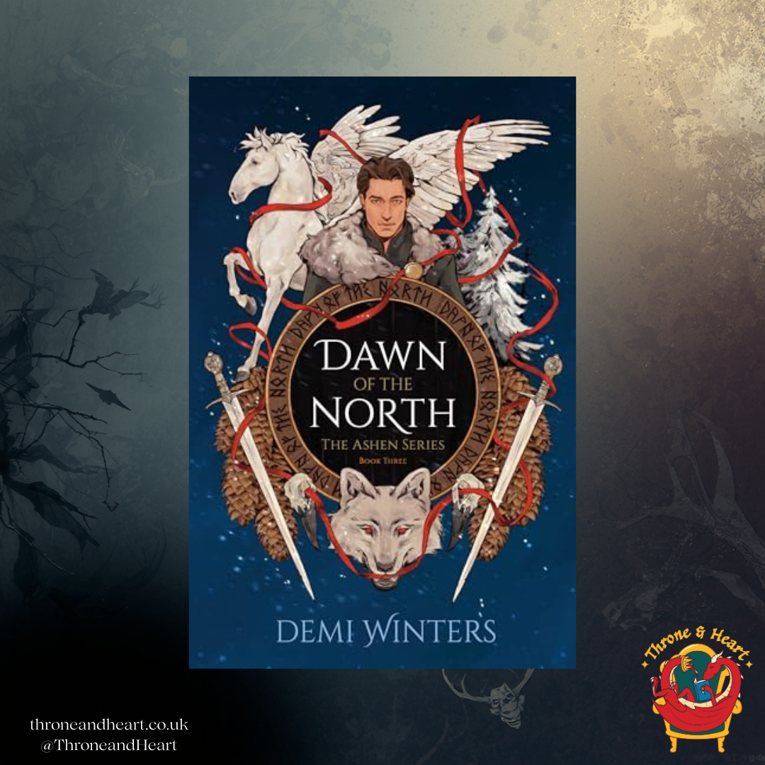 Dawn of the North Demi Winters | Hardcover Edition with Signed Bookplate and Artwork Overlay (The Ashen book 3)