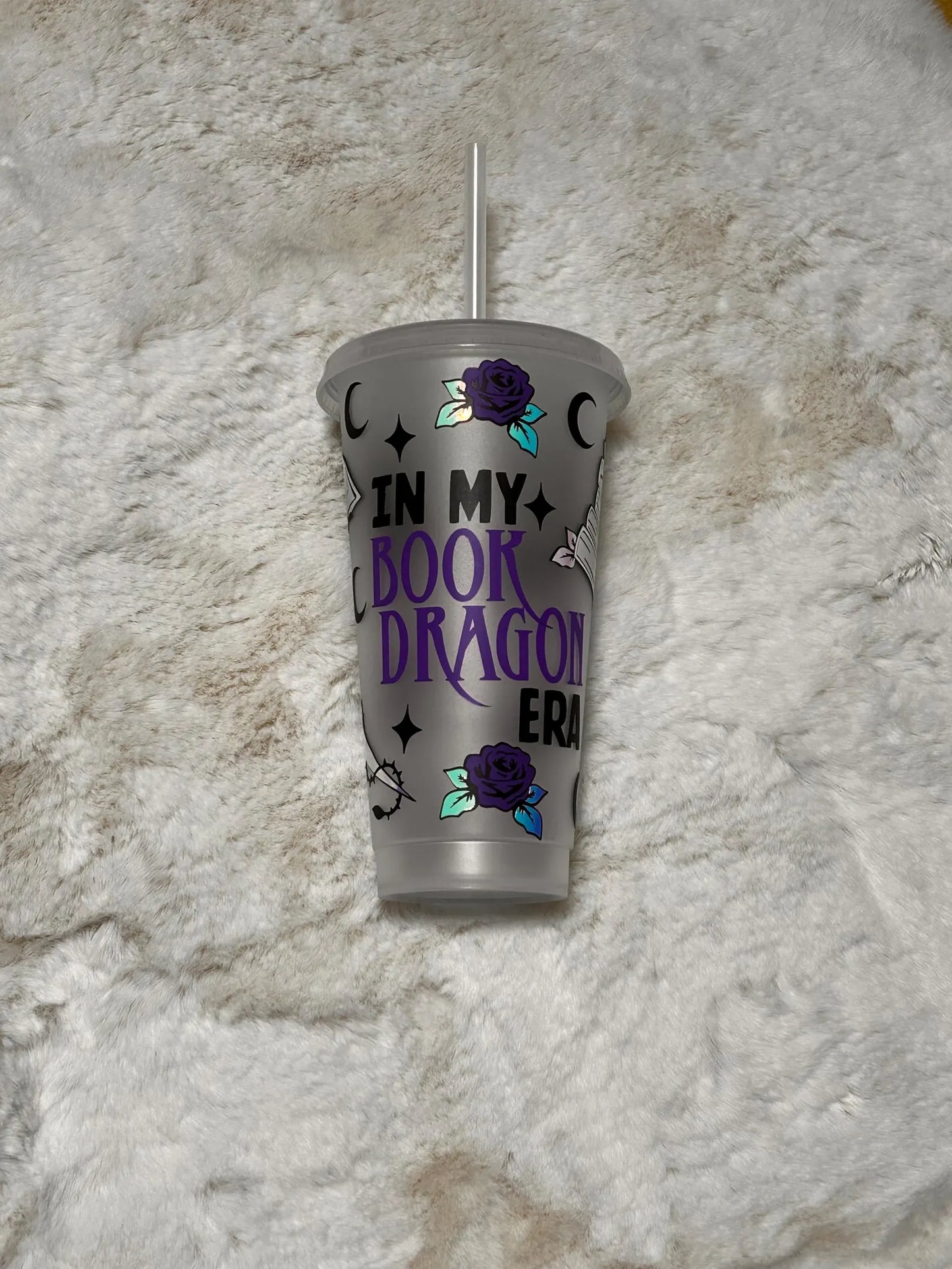 In my Dragon Era Cold Cup | Reusable Cosy Reader Cup