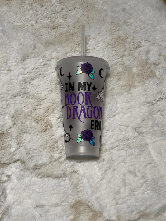 In my Dragon Era Cold Cup | Reusable Cosy Reader Cup