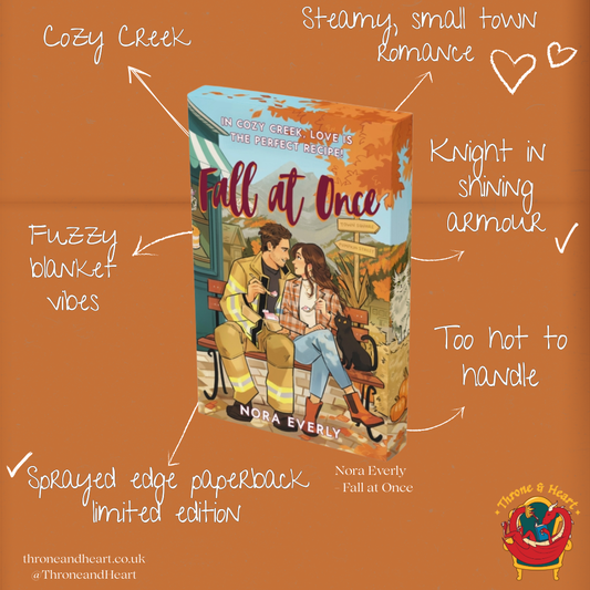 Fall at Once; Nora Everly | Paperback Sprayed Edge Limited Edition