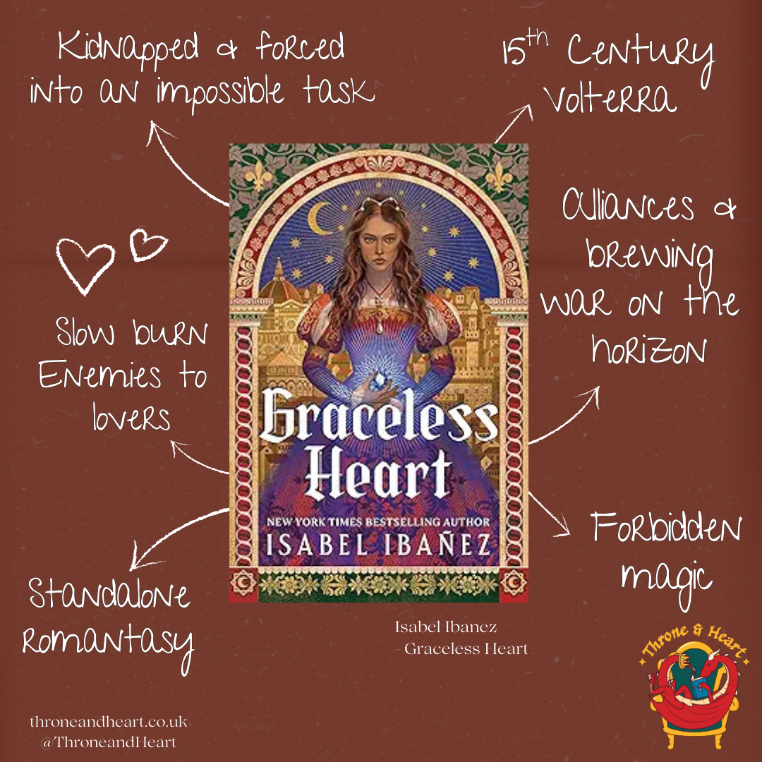 Graceless Heart; Isabel Ibañez | Hardcover Edition