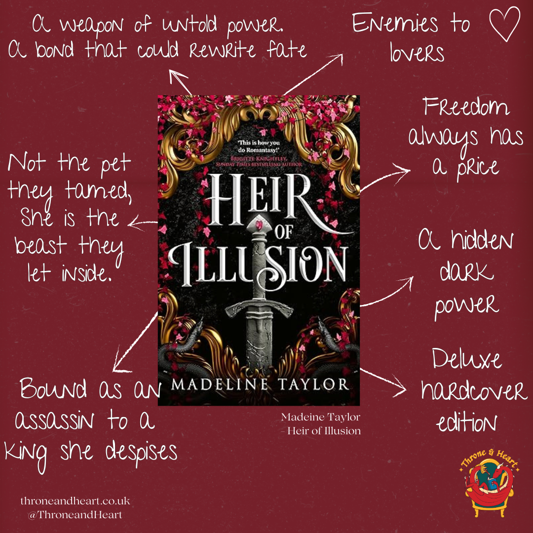 The Heir of Illusion; Madeline Taylor | Deluxe Hardcover Edition