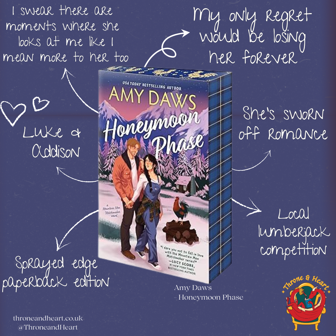 The Honeymoon Phase; Amy Daws | Paperback Sprayed Edge Edition