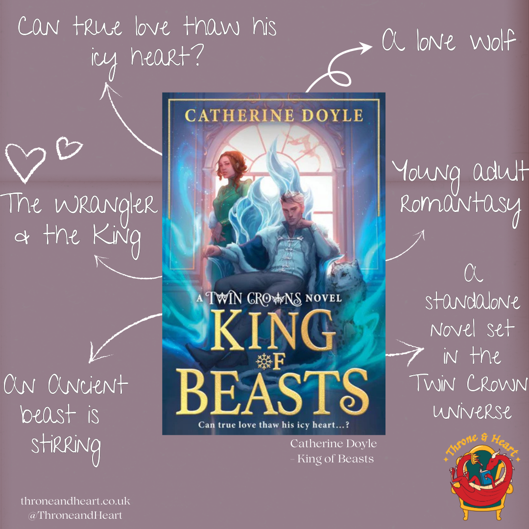 King of Beasts; Catherine Doyle | Paperback Edition with Matching Bookmark
